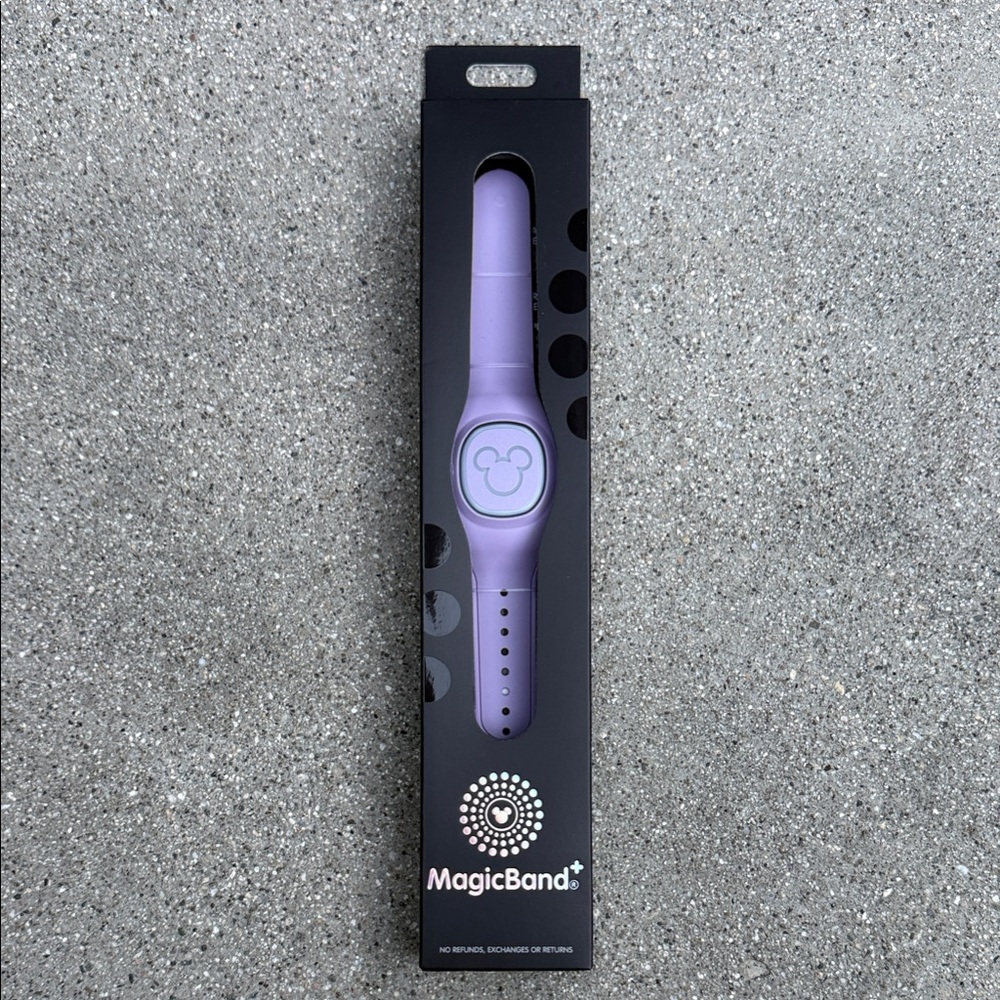Disney Lilac MagicBand with Mouse Emblem